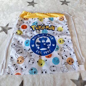 Build A Bear Workshop Accessories, Pokemon Bear Carrier, Drawstring Bag Backpack